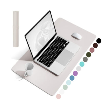 Non-Slip Desk Pad, Waterproof PVC Leather Table Protector